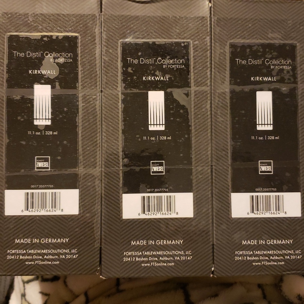 Distil Kirkwall Collins Glasses by Fortessa, Set of 6 Color: CLEAR $120 - Picture 2 of 5